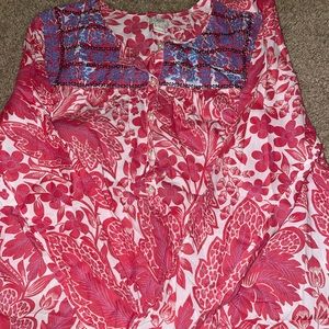 J. Crew women’s floral blouse